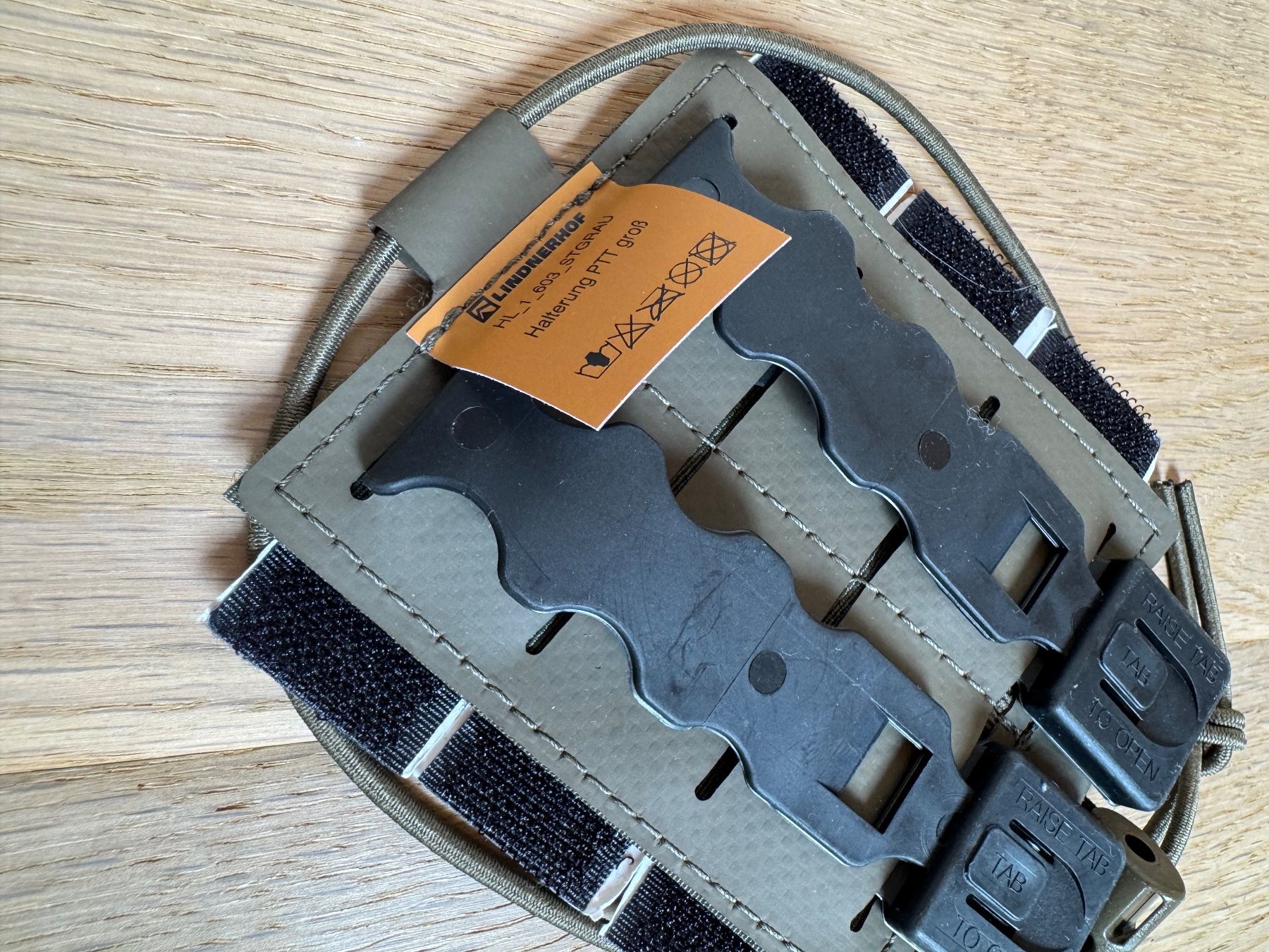 Tiro a segno: Lindnerhof Taktik Molle Patch Fläche Gross – Nuovo (secondo la descrizione) da Flawil venduto da hallyi 2
