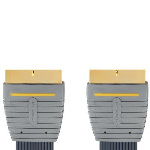 Câbles: Scart Kabel 5m mit Flachkabel – Neuf avec emballage d'origine à Horw par Arta20000 1