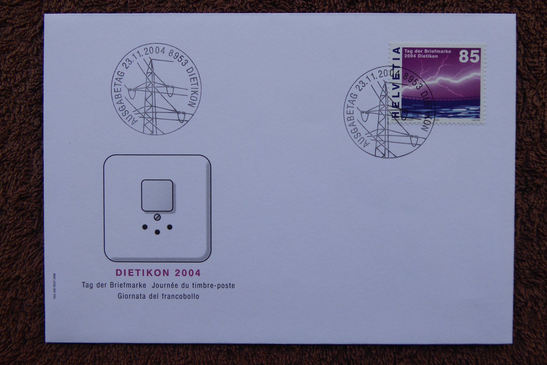 Alle Briefmarken: (F397) FDC 2004: Zst. Nr. 1139 – Gebraucht aus Basel von scholle50
