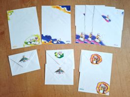 Altes Diddl Briefpapier beschädigt