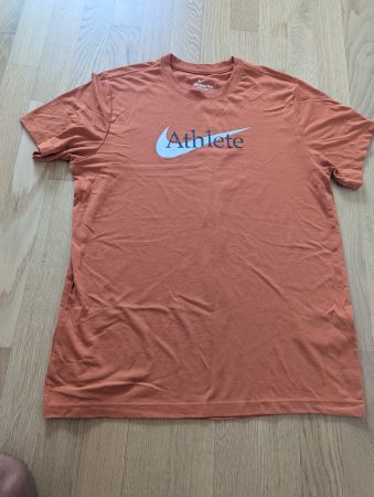Nike DRI-FIT Athlete T-Shirt orange Grösse L