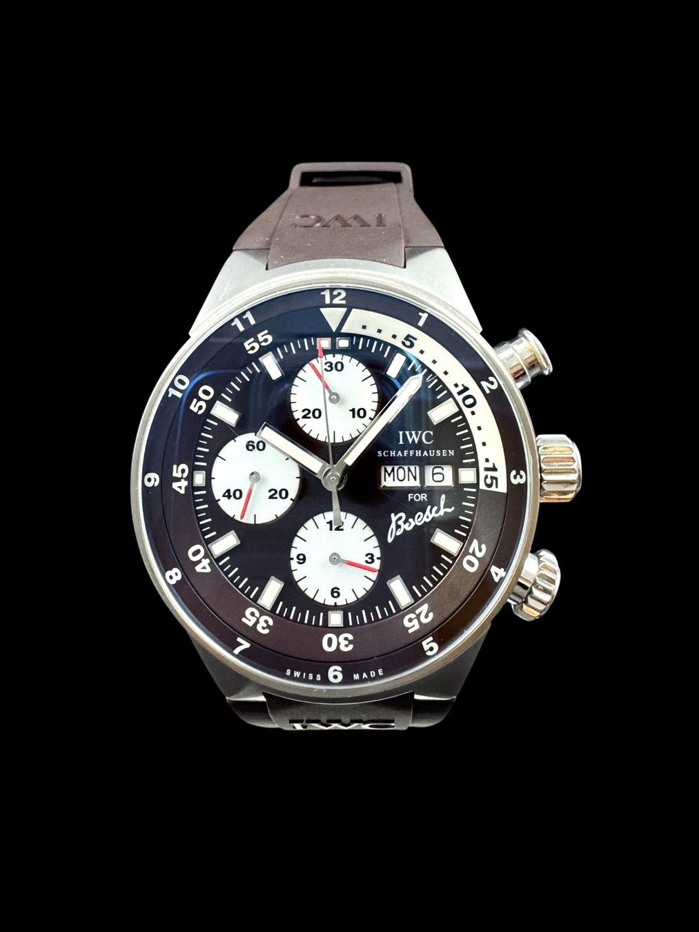 IWC Orologi: IWC Aquatimer Chronograph Automatic Day-Date Fullset *U1415 – Usato da Zürich venduto da GalerieInauen 2