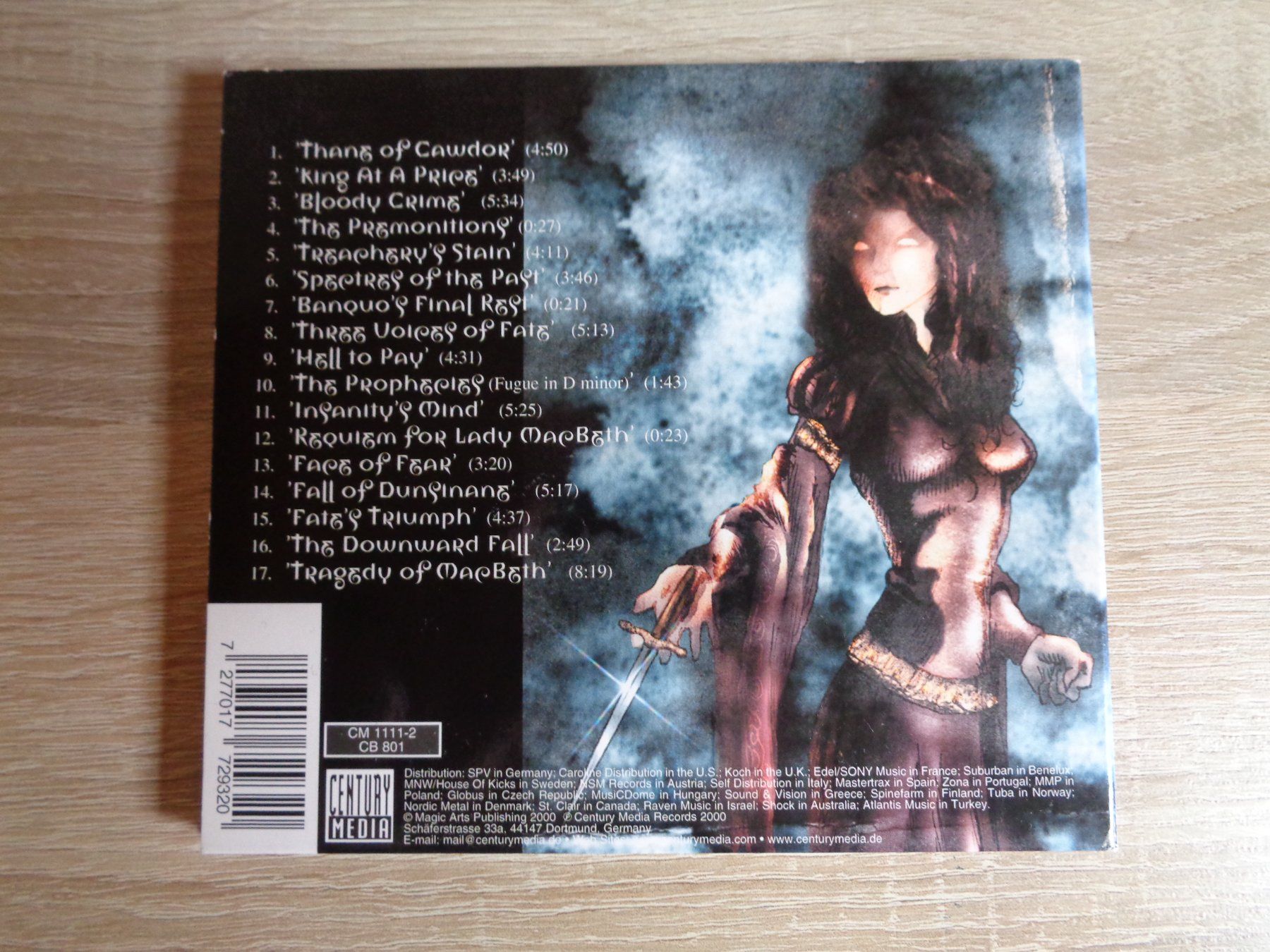 CD: JAG PANZER - THANE TO THE THRONE – Usato da Weiningen ZH venduto da Princebebe 2