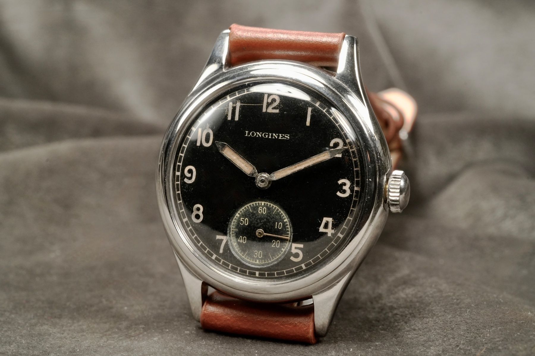 Longines Orologi: Longines - D. Original 1944 WWII Ref. 22880 Luftwaffe Watch – Usato da Morcote venduto da chronoservice 3
