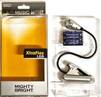 LED-Schwanenhals-Leselampe MIGHTY BRIGHT (neu)