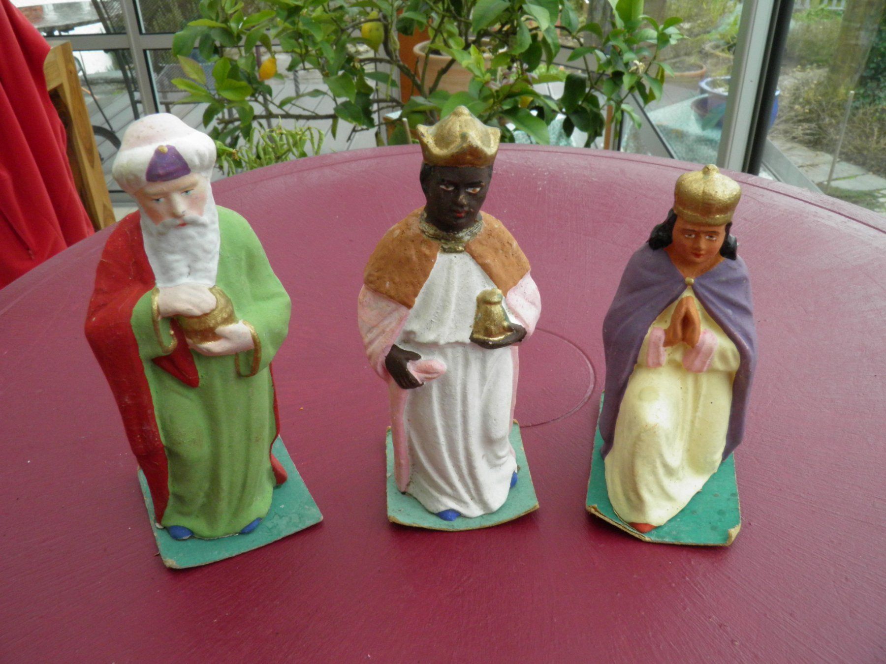 Figuren: Weihnachtsfiguren, antik, ca. 1929 – Gebraucht aus Wettingen von Marsoleum 3
