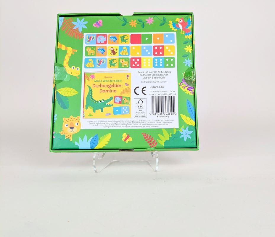 Spiele: USBORNE Dschungeltier-Domino – Neu (gemäss Beschreibung) aus Thun von Restwert_Thun 2