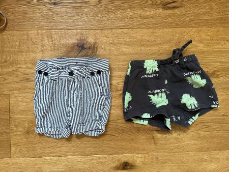 Shorts Kinder 2er Pack Grösse 68 und 74