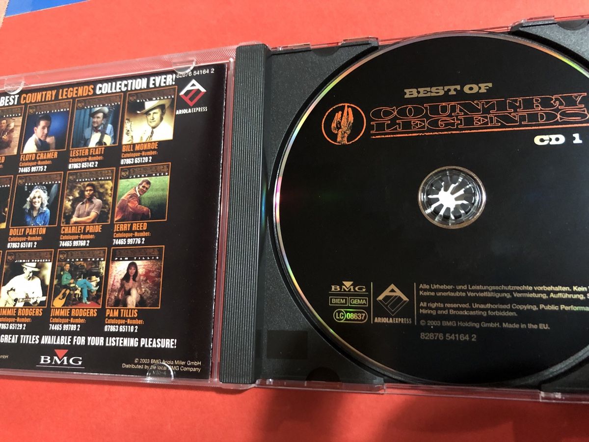 CD: Country Legends CD Sampler 3 CDs guter Zustand – Usato da Flaach venduto da rubo7 1