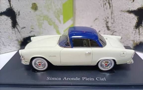 Simca Modellini d'auto: SIMCA ARONDE PLEIN CIEL 2020 LIGHT CIEL – Nuovo e nell'imballaggio originale da Suhr venduto da Moebelsiralfred