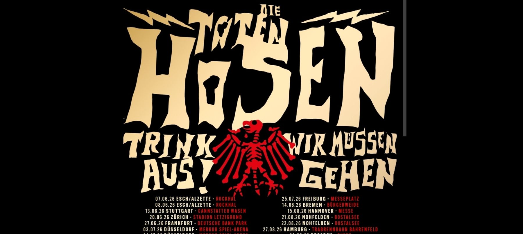 Tickets: Toten Hosen Konzert – Neu und originalverpackt aus Port von Paed1987