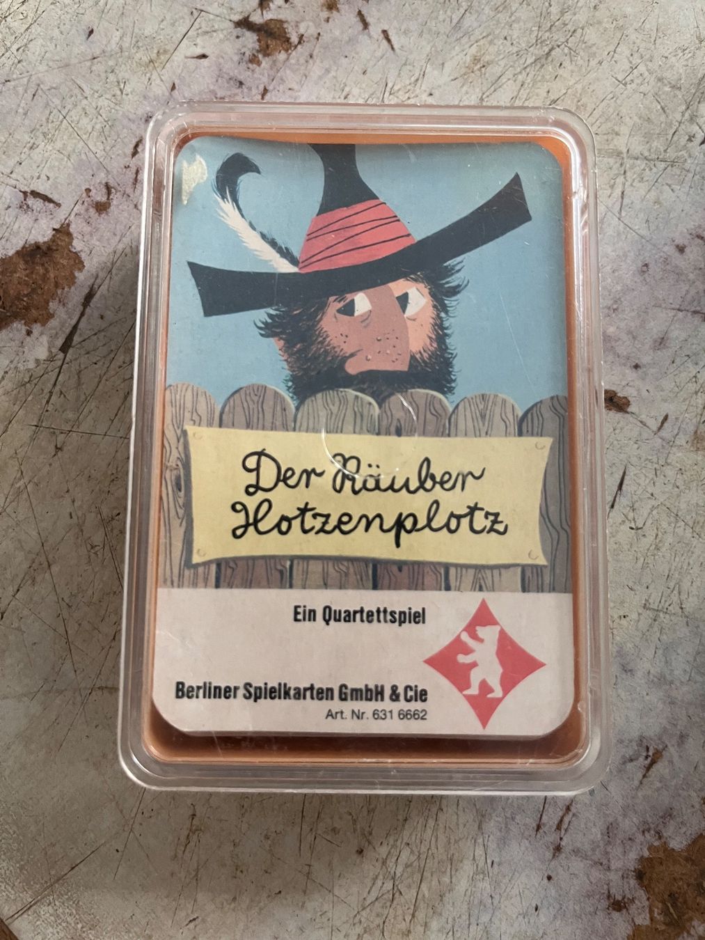 Giochi: Räuber Hotzenplotz Quartett, Berliner Spielkarten, top – Usato da Bern venduto da simoneheim