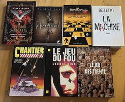 7 livres d'Horreur/suspens