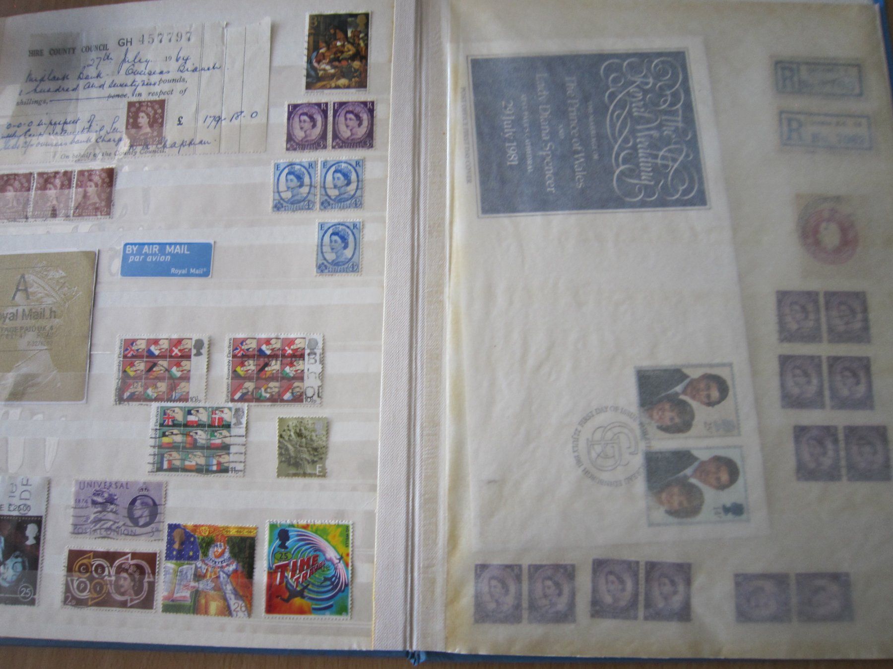Tous les timbres: No 18 England mit Wertvollen Marken – D'occasion à Giubiasco par sal_9j6w 8