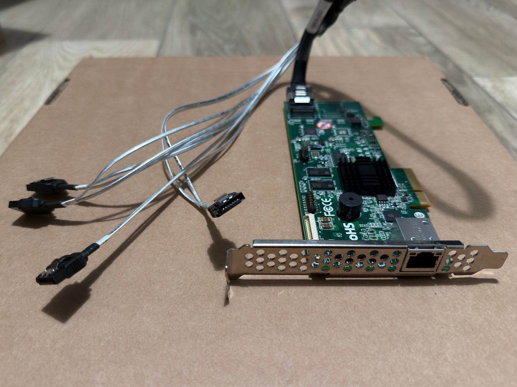 Server: Areca ARC-1203-4i 4-Port SATA RAID Controller 512MB Cache – Usato da Liestal venduto da ElektraG 6
