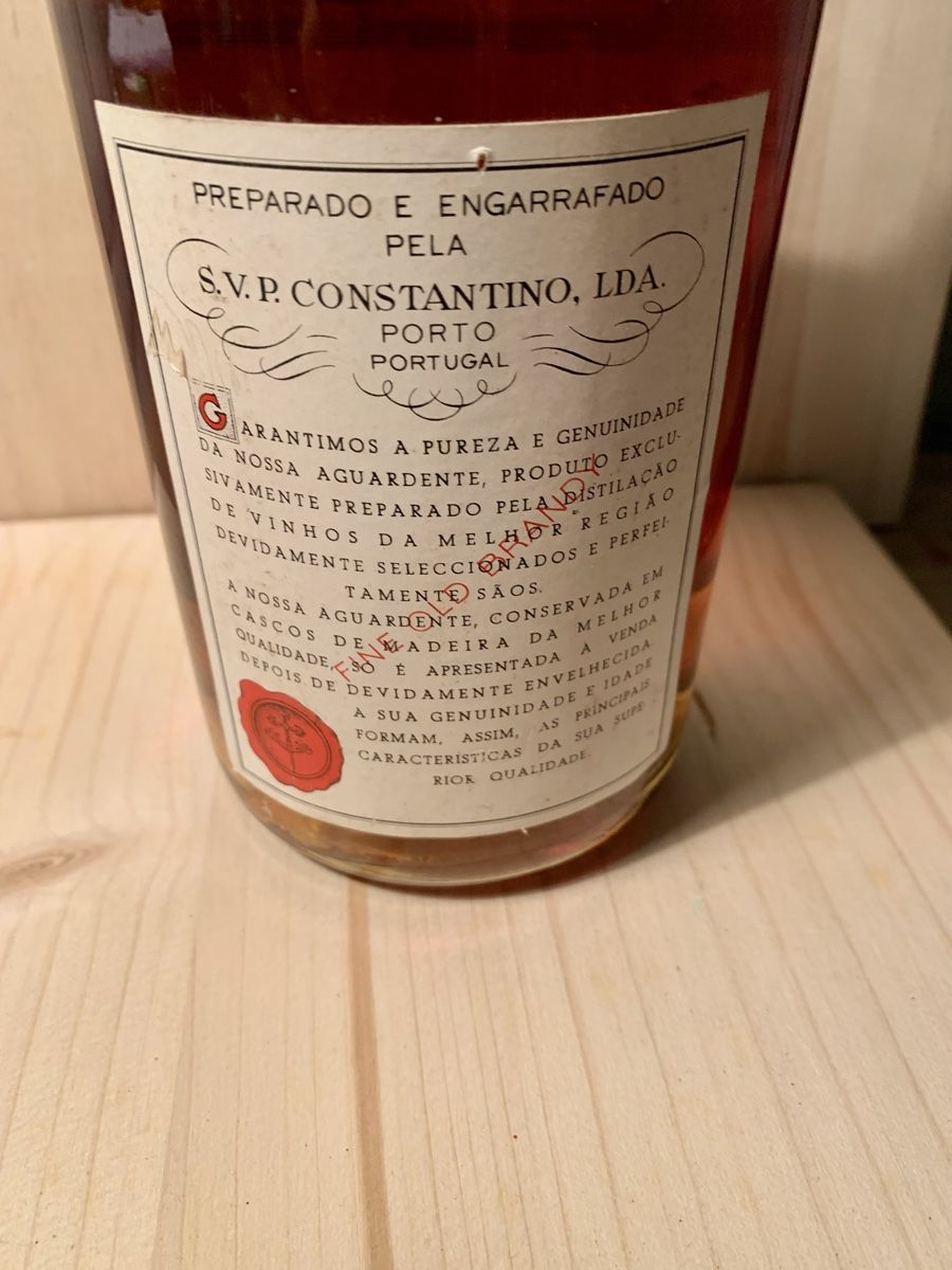 Bevande alcoliche: Constantino Especial Porto Fine Old Brandy. – Nuovo (secondo la descrizione) da Erlenbach ZH venduto da Ritschly 1