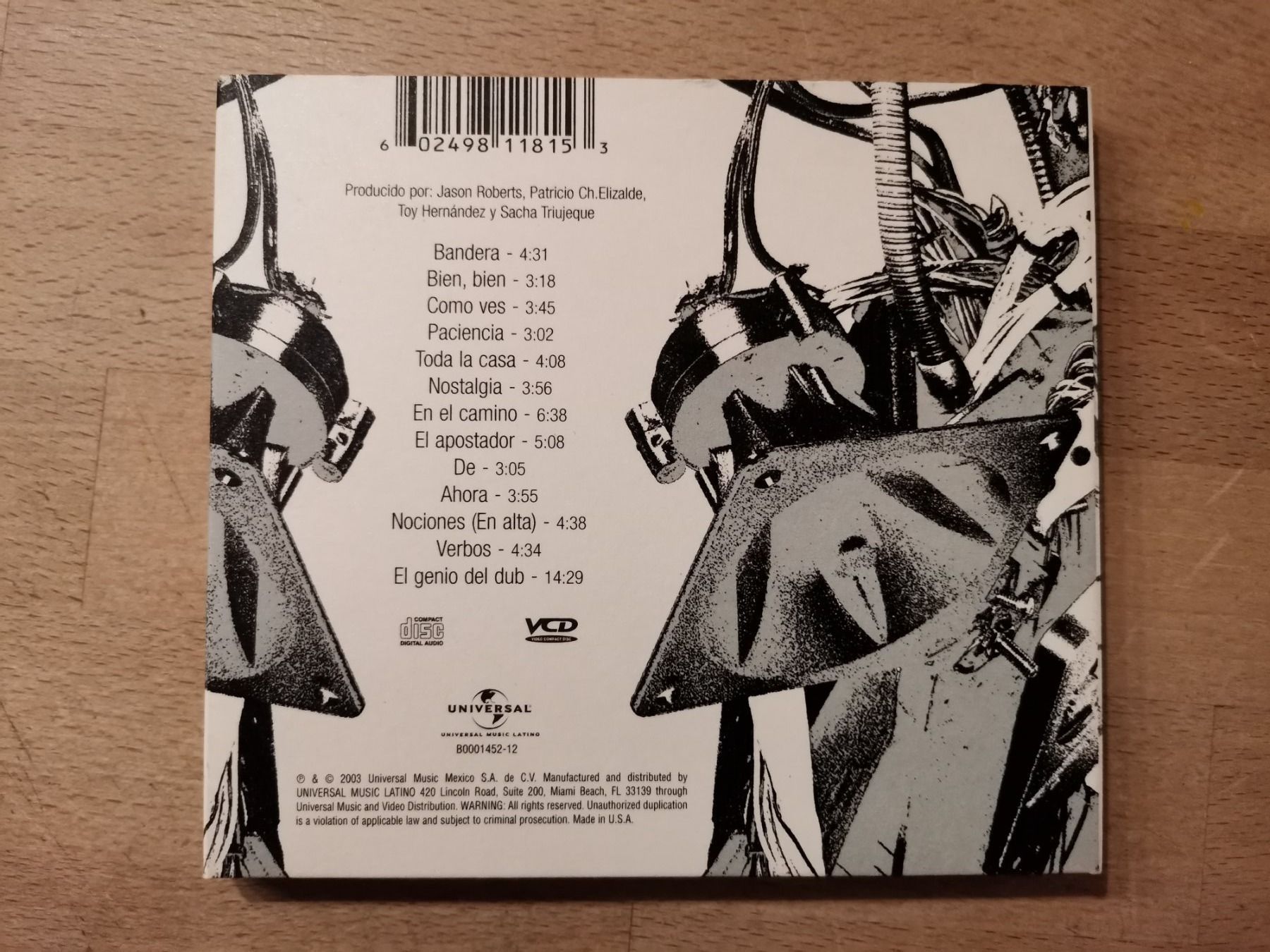 CDs: Control Machete / uno, dos: bandera – D'occasion à Biel / Bienne par Music74 3