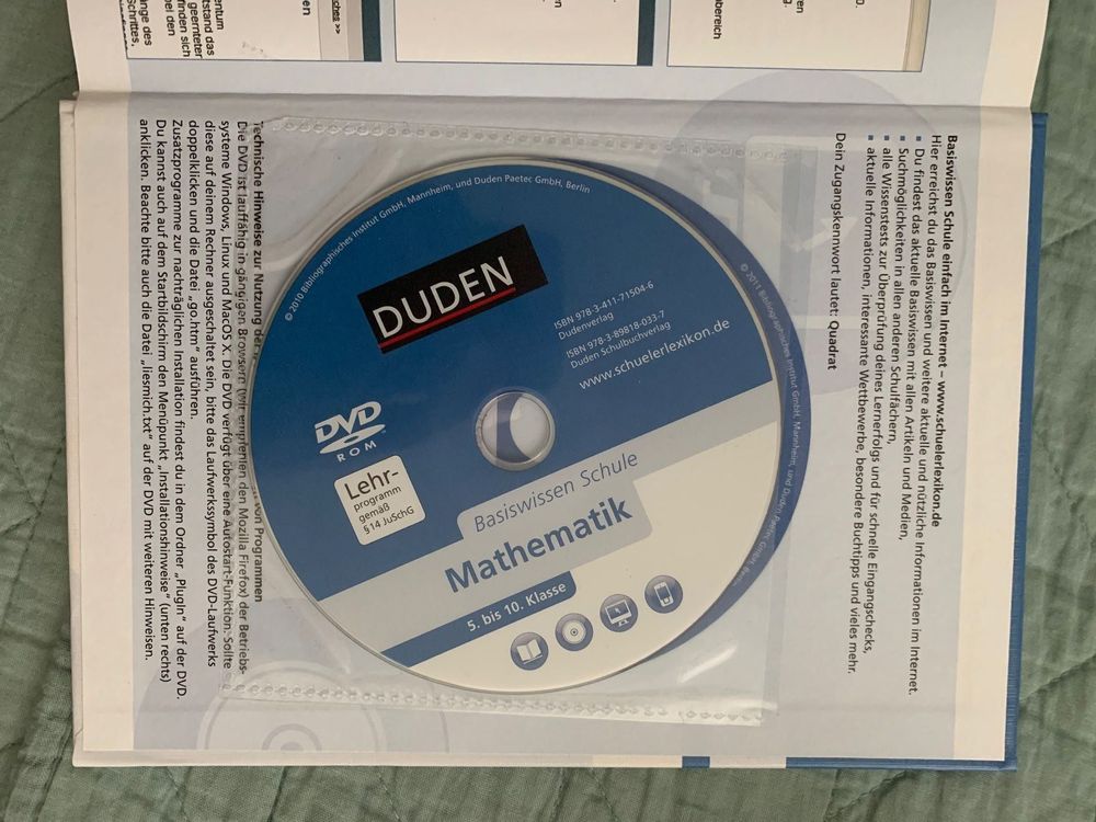 Duden Mathematik 5 10 Klasse Mit Dvd Kaufen Auf Ricardo