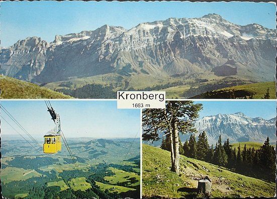 Cartes postales: GONTEN Luftseilbahn Jakobsbad-Kronberg – Neuf (Voir description) à Jona par philajona