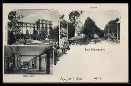 AK Bad Schinznach, Kirche, Colonaden