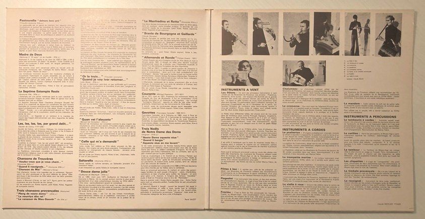 Dischi in vinile: Les Musiciens de Provence (LP, 1973) – Usato da Grüningen venduto da azulamarillo_vinyl 2