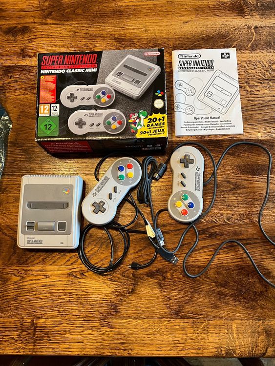 SNES Classic Mini (Gebraucht) in Reichenbach i. K. für CHF 100 – mit ...