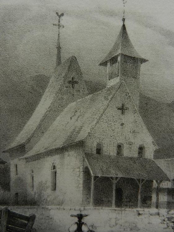 Stiche: Eglis de Scherzlingen Lithographie Engelmann – Gebraucht aus Risch von Antikfee 7