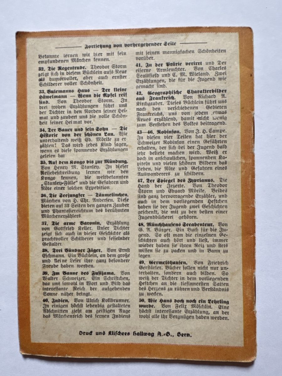 Zeitschriften & Magazine: Heft Nr. 40 Schweizer Jugendschriften – Gebraucht aus Hombrechtikon von Froeschli9 1