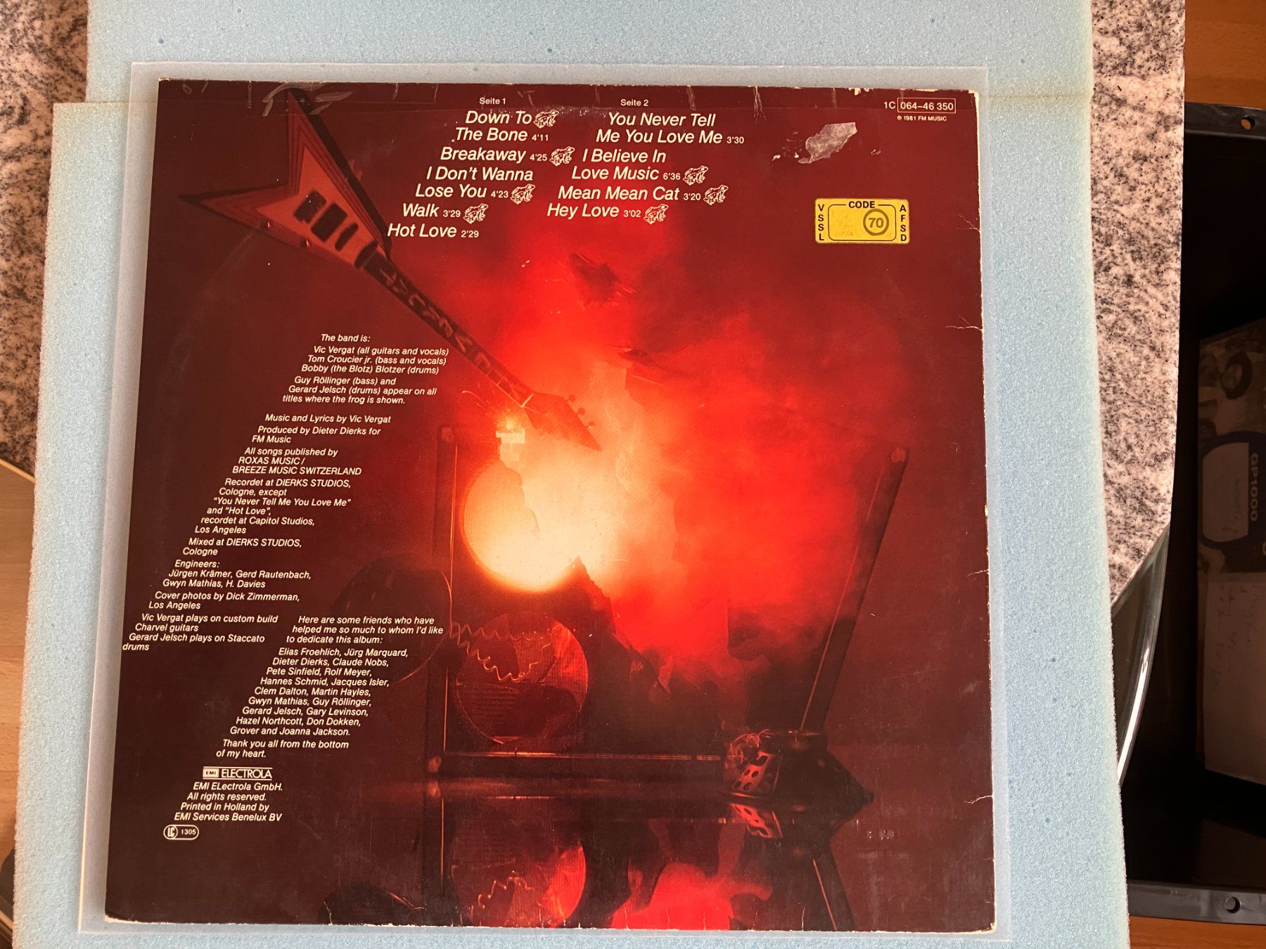 Vinyles: Toad – D'occasion à Aarwangen par Jukebox3 2