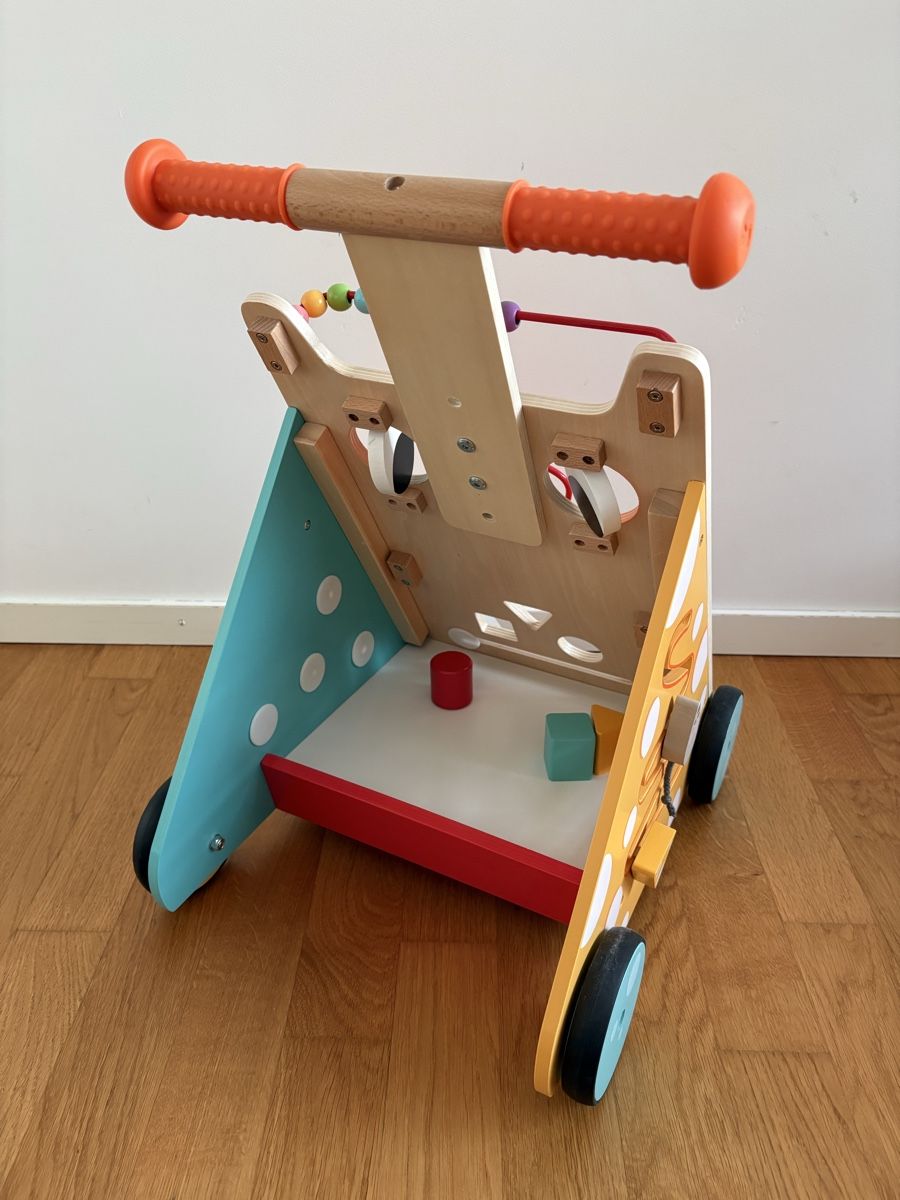 Janod Veicoli per bambini: Lauflernwagen Katze Multi-Activity Janod – Nuovo (secondo la descrizione) da Luzern venduto da riskas_inc 2