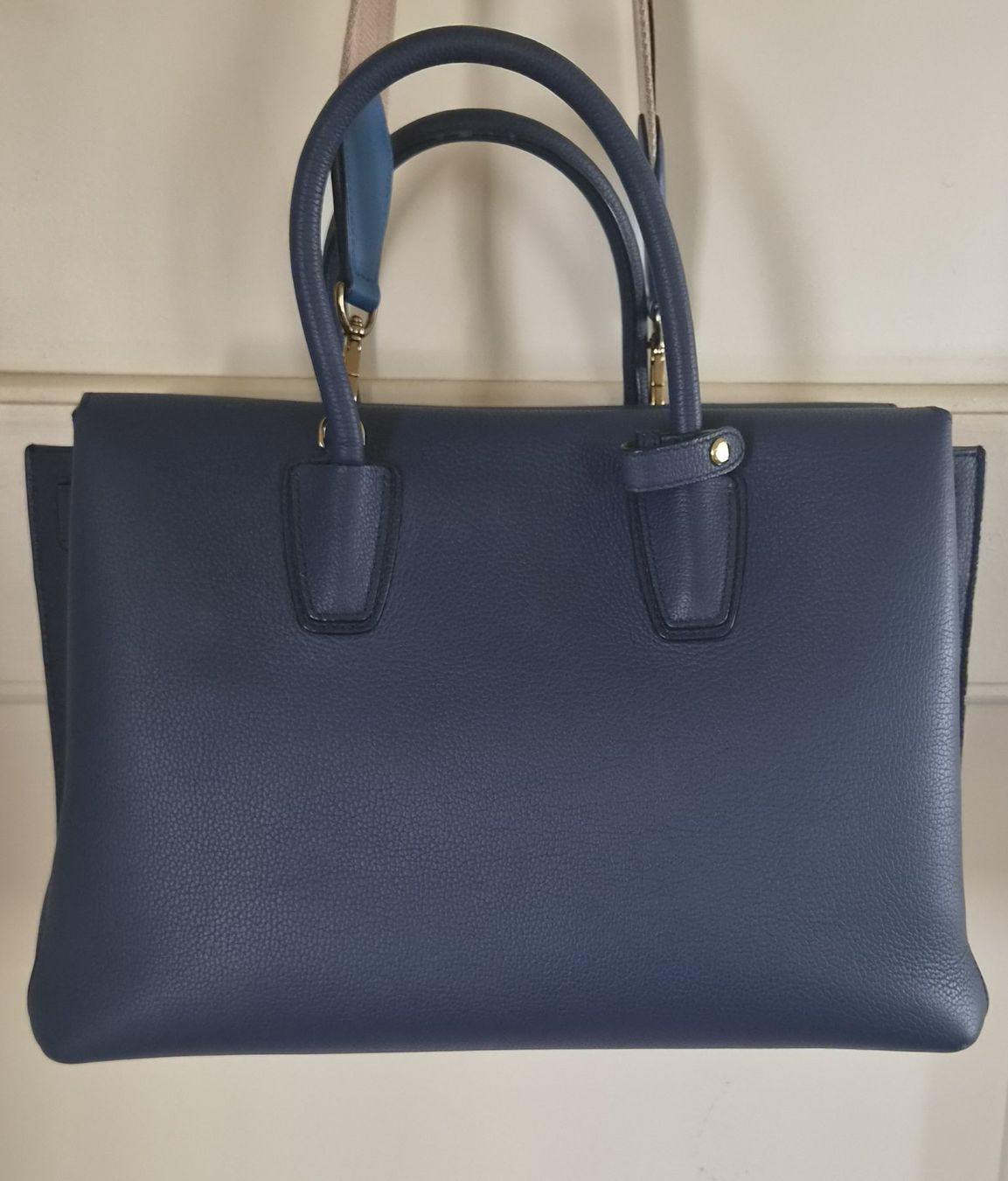 Mcm Borse da donna: Original MCM Milla Tote in Dunkelblau ¦ Medium – Usato da Zug venduto da Keikogood 2