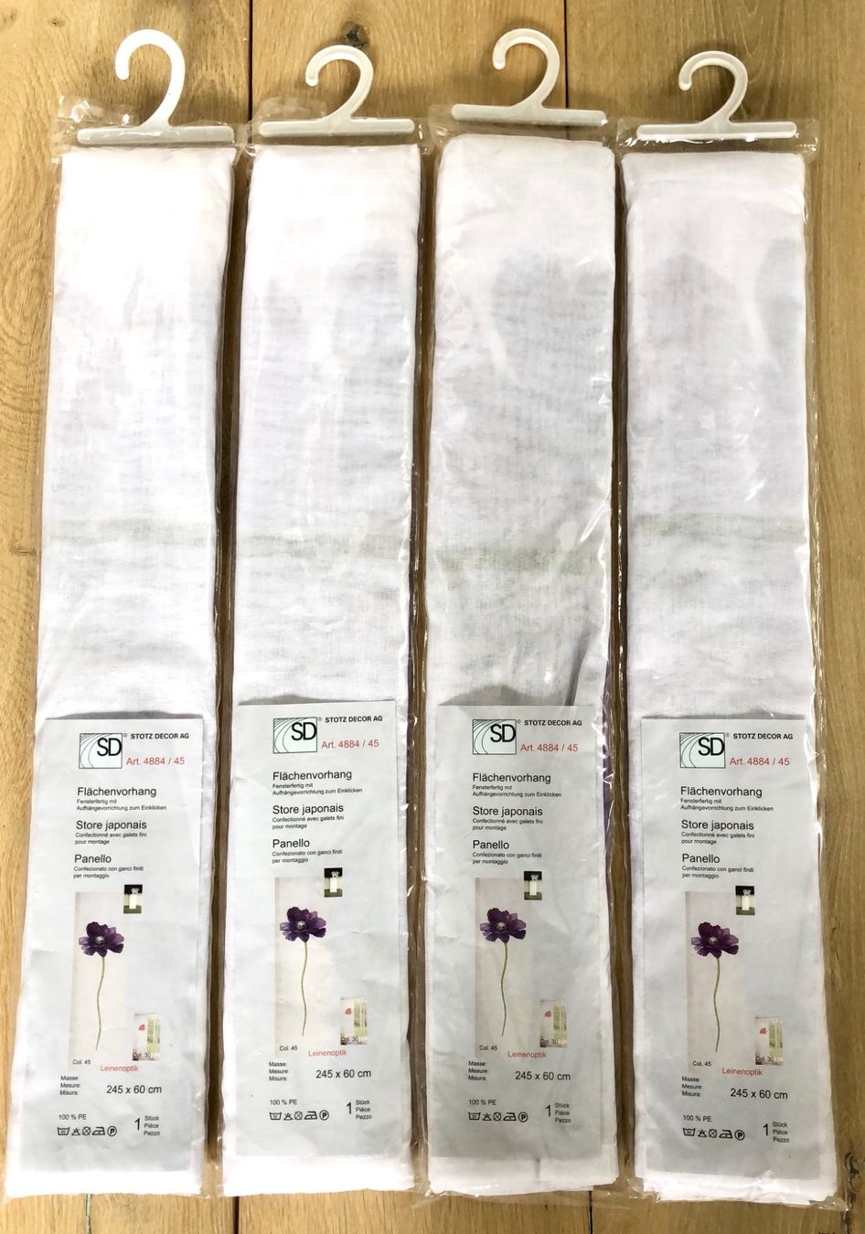 Migros Tende: Flächenvorhang mit Schiene – Nuovo e nell'imballaggio originale da Ebmatingen venduto da Puma_1 2