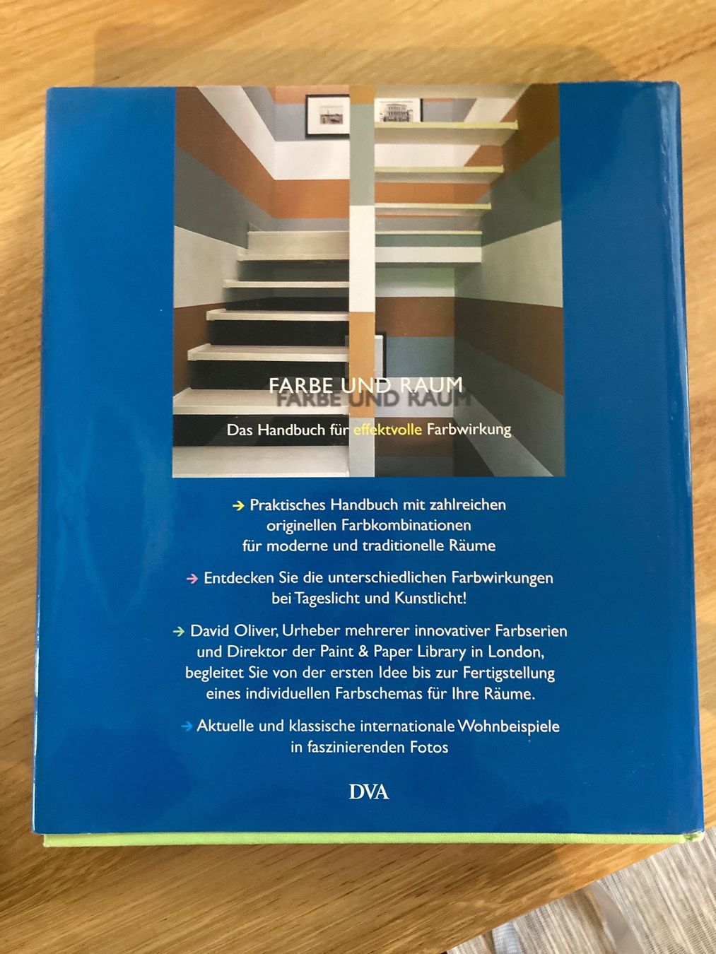 Libri: Farbe und Raum - David Oliver – Usato da Kriens venduto da aloha19 1