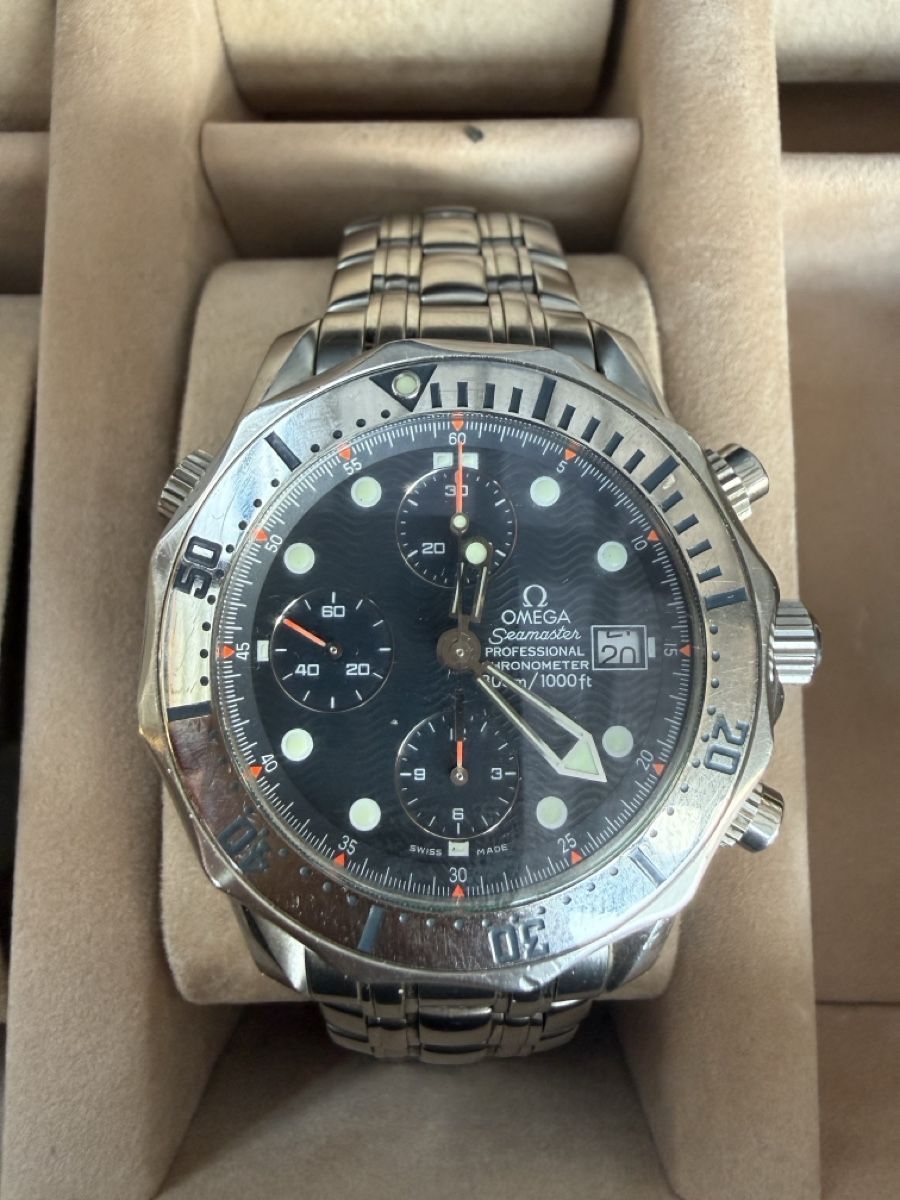 Omega Orologi: OMEGA Seamaster Professional Chronometer Herrenuhr – Usato da Wil SG venduto da F-Z-72
