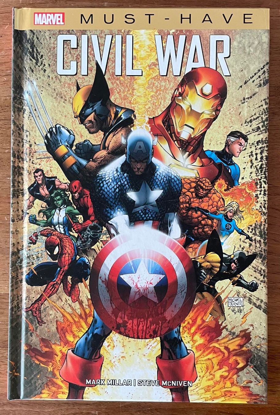 Comics: Marvel Comic-Buch "Civil War", hard back – Gebraucht aus Winterthur von