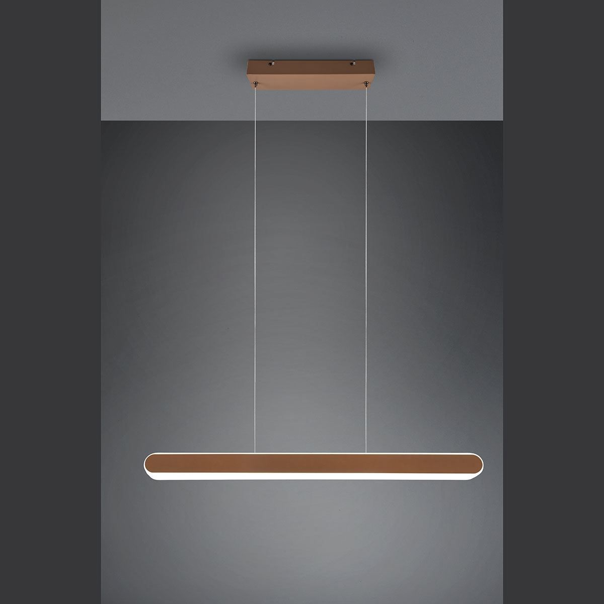 Lampadari & plafoniere: LED Pendelleuchte, Farbwechsler, Braun – Nuovo (secondo la descrizione) da Kreuzlingen venduto da Smart-Light 8