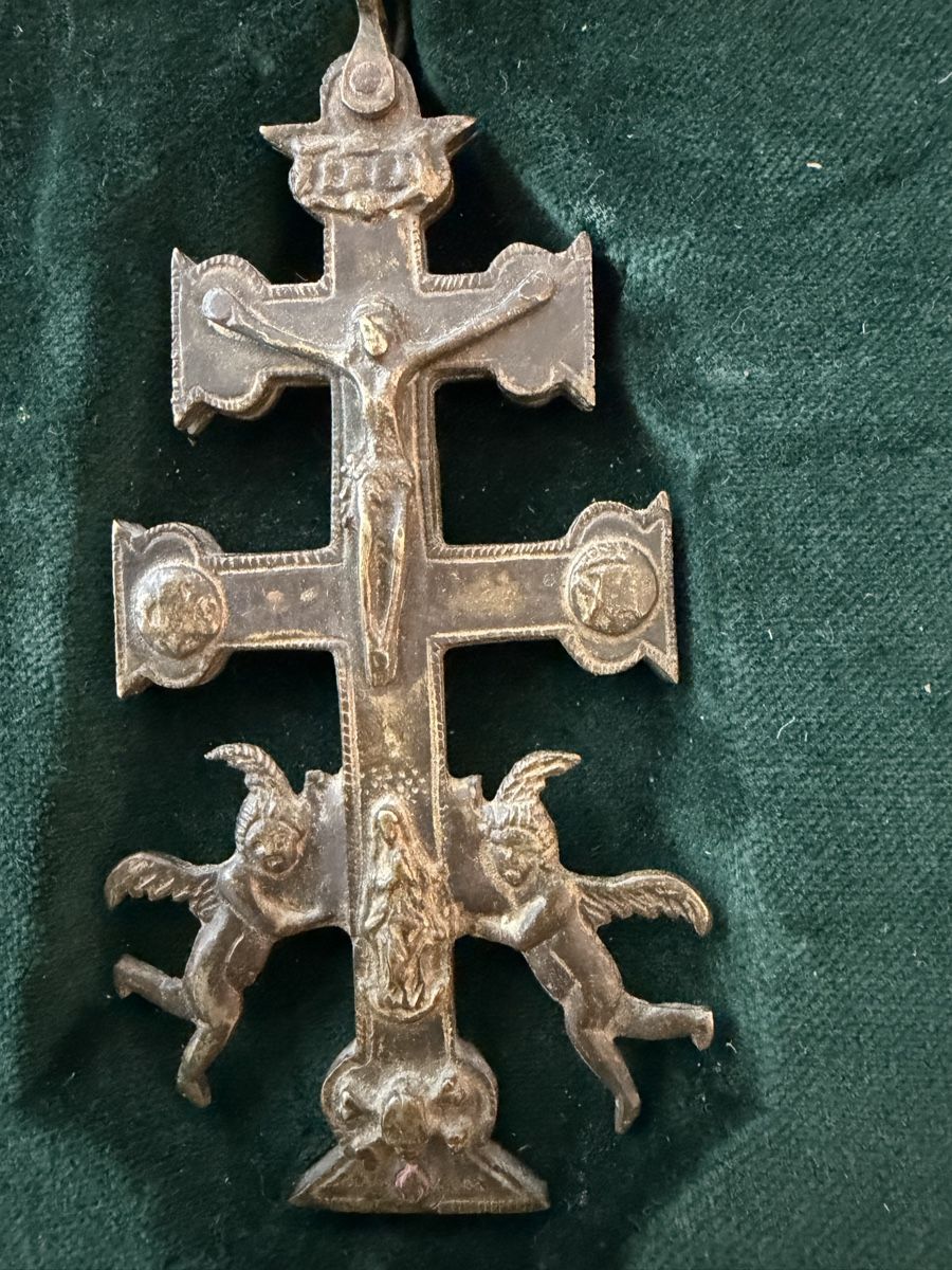 Tutte le decorazioni: Antikes Doppelkreuz mit Engeln – Usato da Zürich venduto da sne.swiss 2