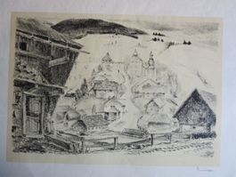 EMANUEL ROMENIQUE LITHOGRAPHIE SIGNIERT