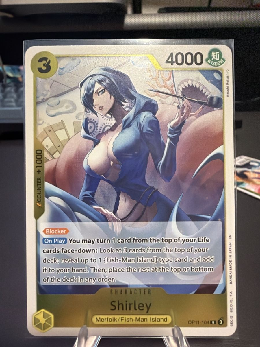 Bandai Carte collezionabili: One Piece Karte Holo  Shirley – Nuovo (secondo la descrizione) da Kriens venduto da Ajiani