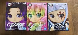 Figurine Demon Slayer Qposket Lots de 3 personnages neuf