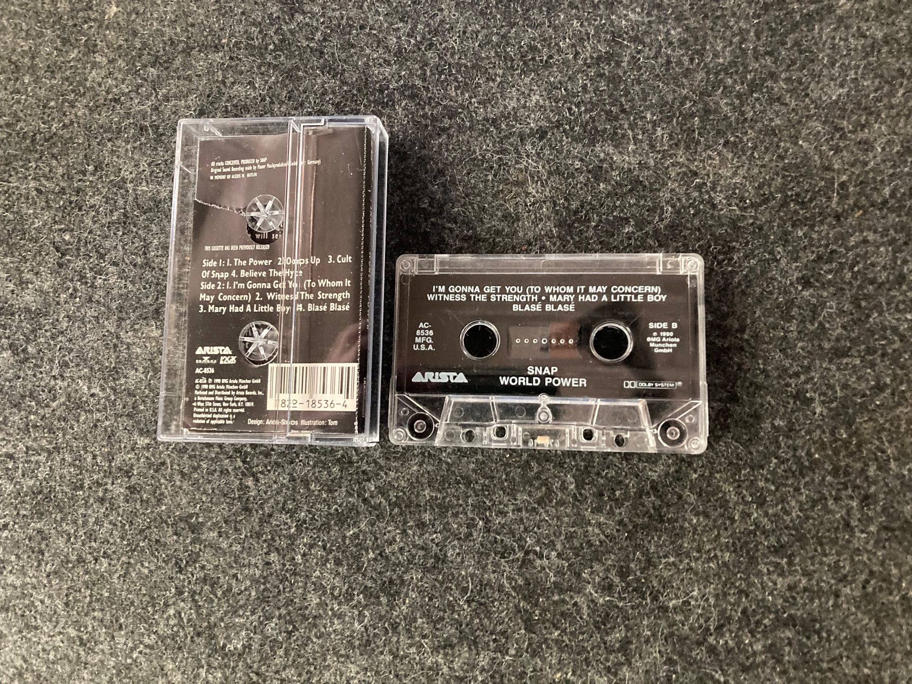 Musicassette: Snap! - World Power (MC) – Usato da Fribourg venduto da Karushi 4