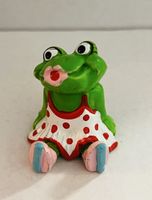 Ü -Ei Figur Happy Frog Eiskunstläuferin 1993