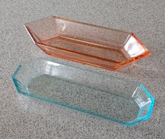 Schalen Art Deco Glas