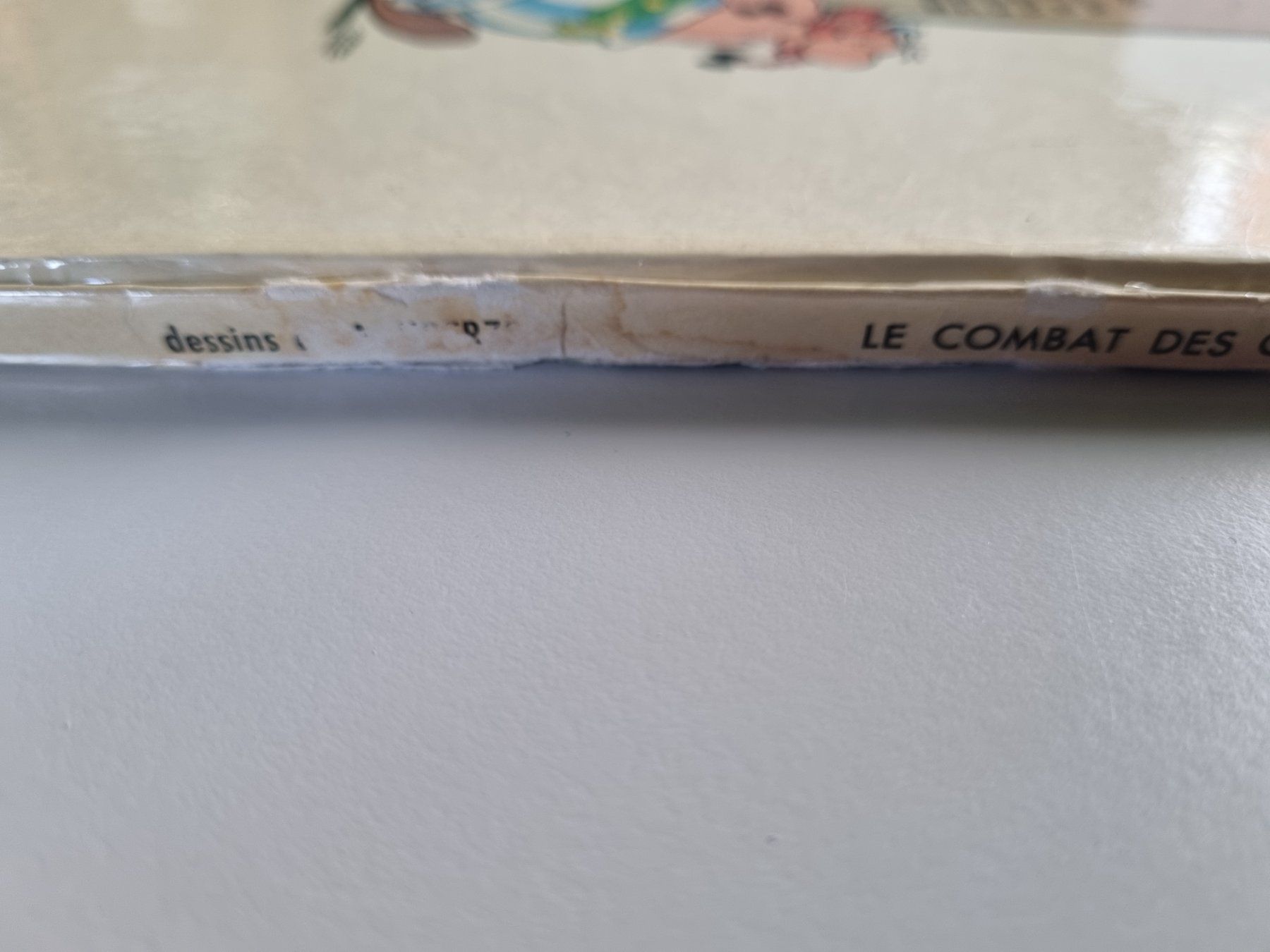 Fumetti: BD Astérix Le Combat des Chefs, 1966, couverture abîmée. – Difettoso da Echandens venduto da Dicot 6