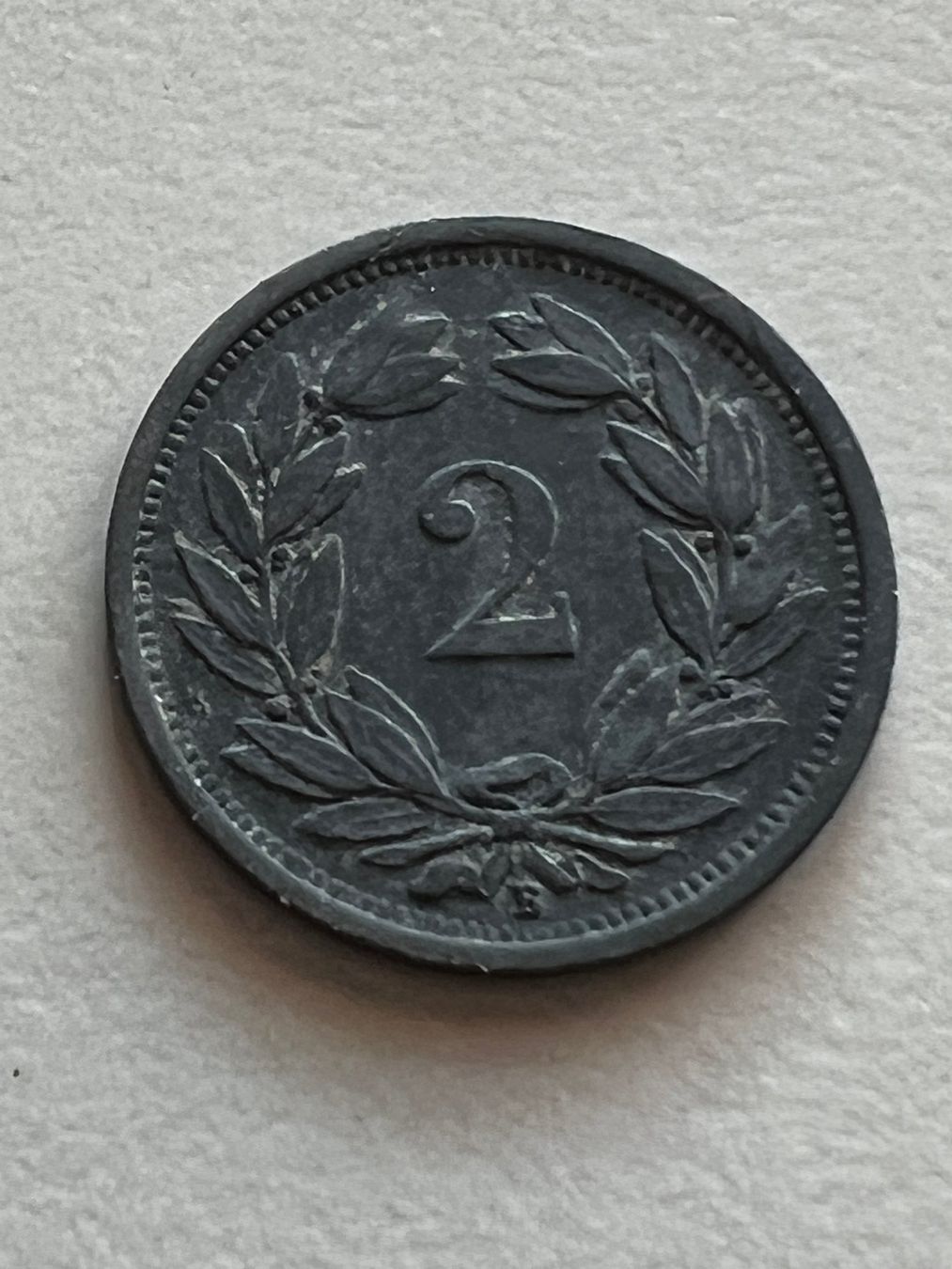 Tutti le monete: 2 Rp. 1945 – Usato da Schötz venduto da Odpa 1
