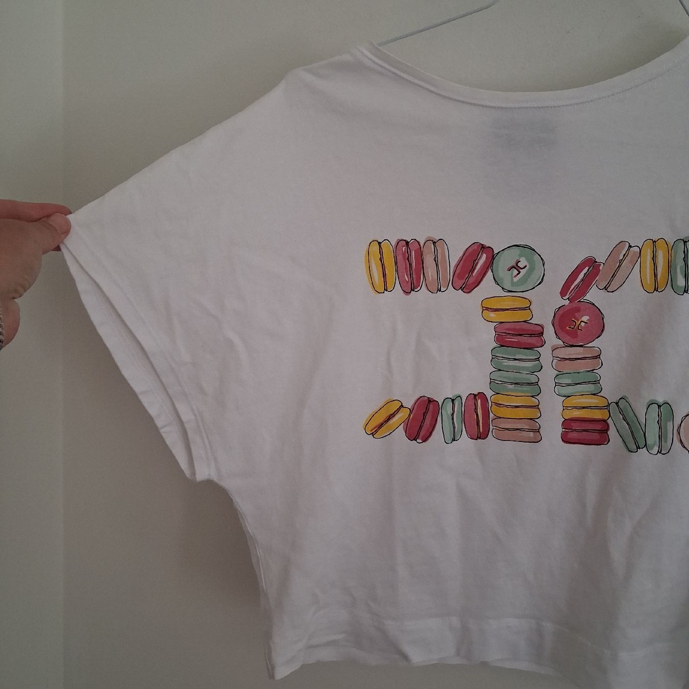 T-shirts: Elisabetta Franchi Macaron Summer Tshirt – Neuf (Voir description) à Wil SG par tre_g2l7 1