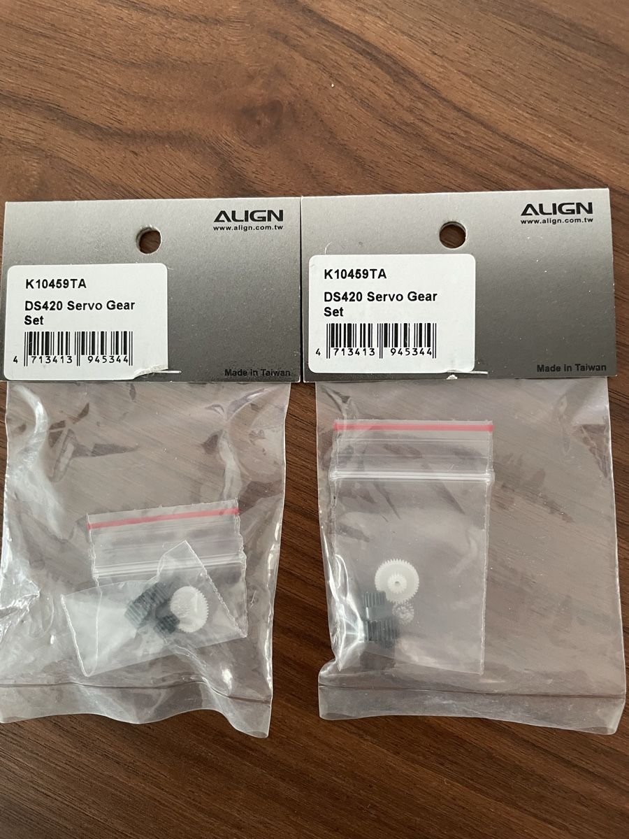 Align Modellismo RC: Align DS410, 420, 520 Servogetriebe – Nuovo (secondo la descrizione) da Gutenswil venduto da tschiuh 2