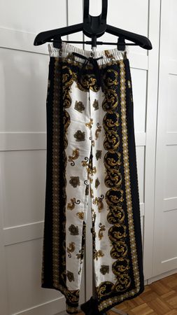 Zara Woman Baroque Print Trousers - Size Small. Summer!