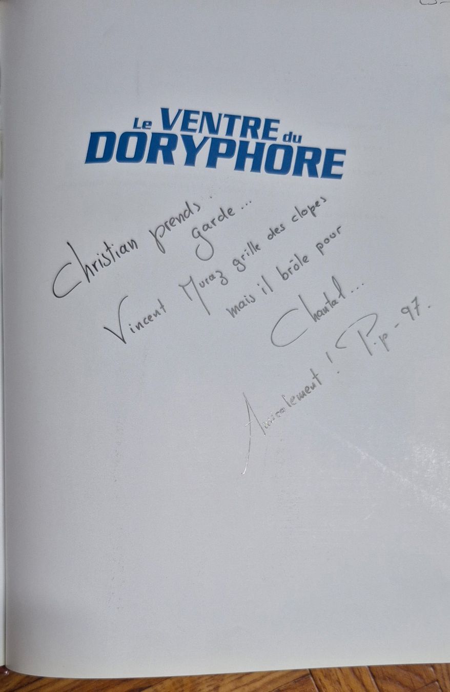 Fumetti: Dédicacée - Le Ventre du Doryphore - BD  1997 TBE – Nuovo (secondo la descrizione) da Grand-Lancy venduto da loi_599y 4
