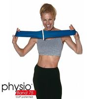 Schmidt Sports Physio Therapy Band 75  mit Clip grün od rot